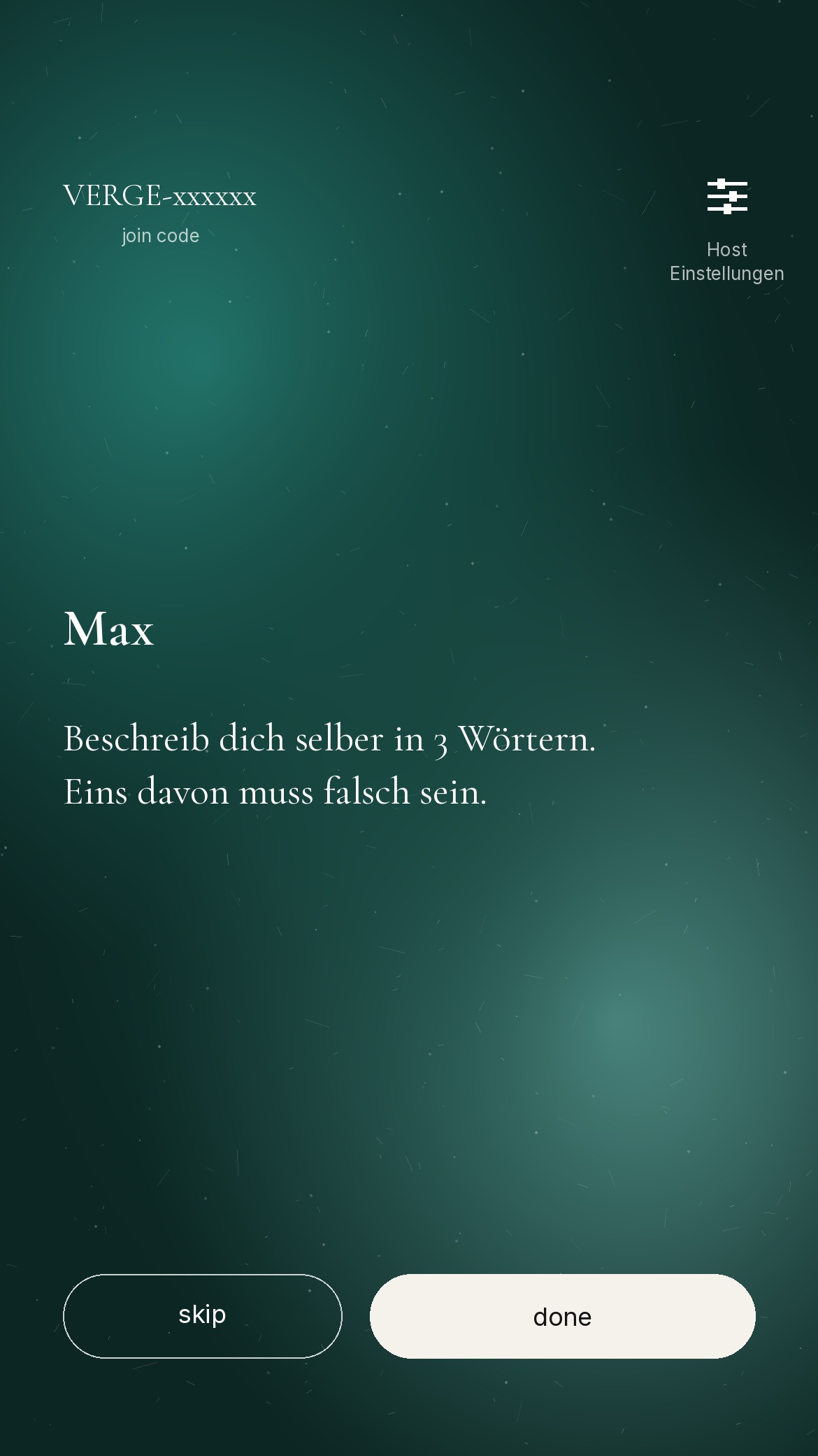 Verge Karte - Max