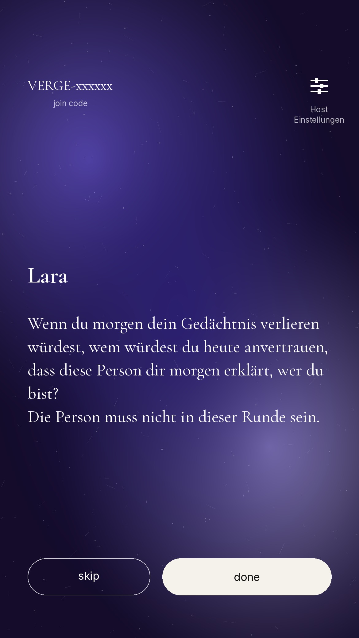 Verge Karte - Lara