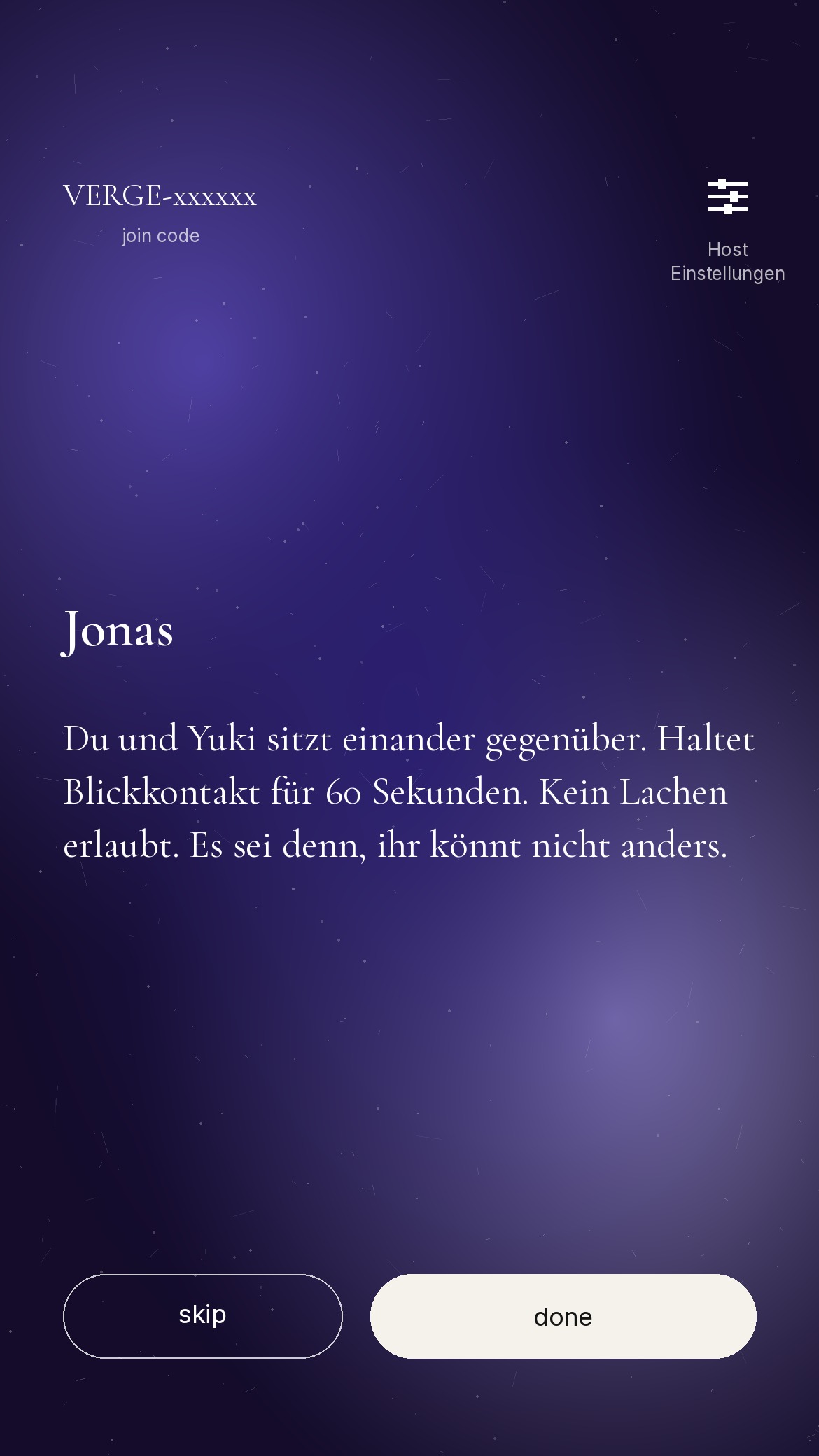 Verge Karte - Jonas